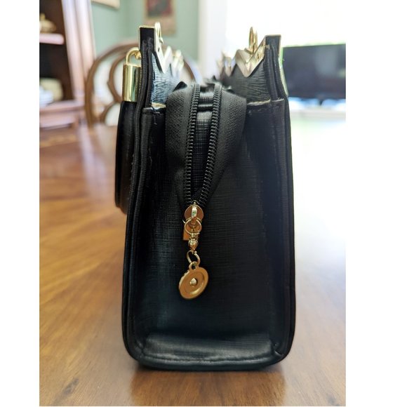 Jackie Style Black Purse/Bag - Picture 3 of 4